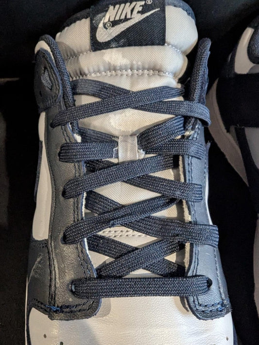 Nike Dunk Low "Georgetown" Size 13 Used VGC DD1391 - 003 Navy Blue Grey Read - Sole & Drip