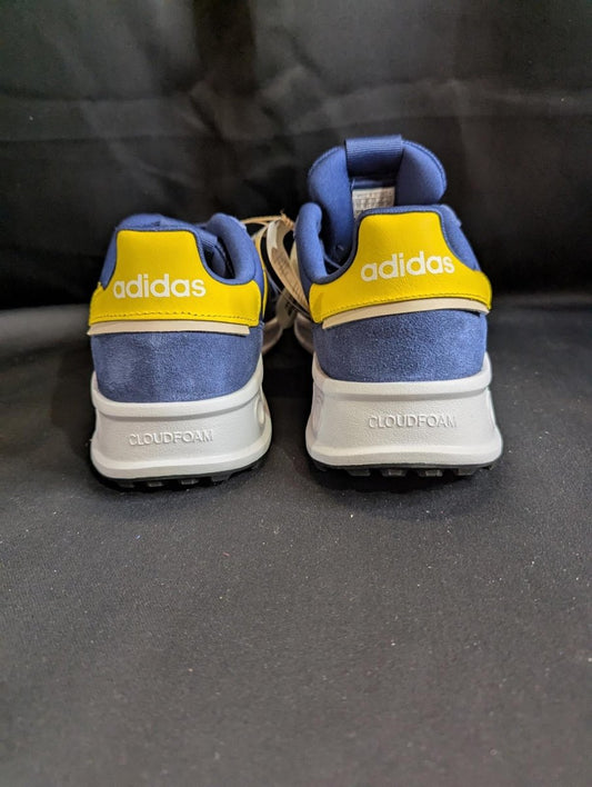 NEW Adidas Run 80s "Blue/Yellow" Retro Runner Men's Size 11 JI4871 Casual Shoe - Sole & Drip