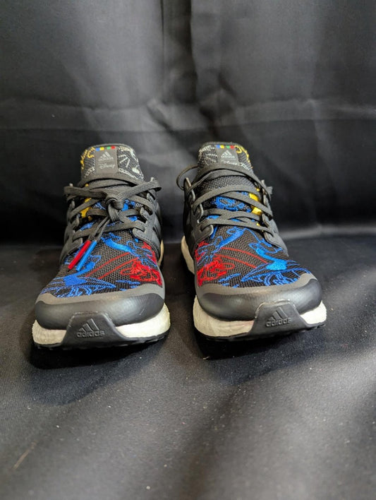 NEW Adidas UltraBoost "Disney Goofy" Black Multi - Color Youth 5.5 FW8944 - 018 - Sole & Drip