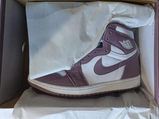 NEW Air Jordan 1 Retro High OG Mauve White Sky J Mauve Men's 10 DZ5485-105 DS