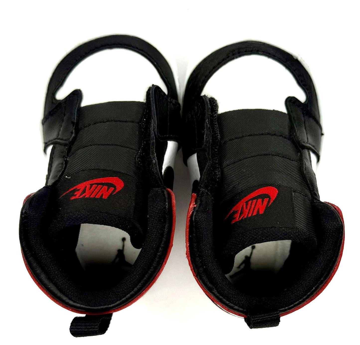 NEW Air Jordan 1 Crib Bootie Infant Shoes 2C Black Toe Reimagined HJ9289-061