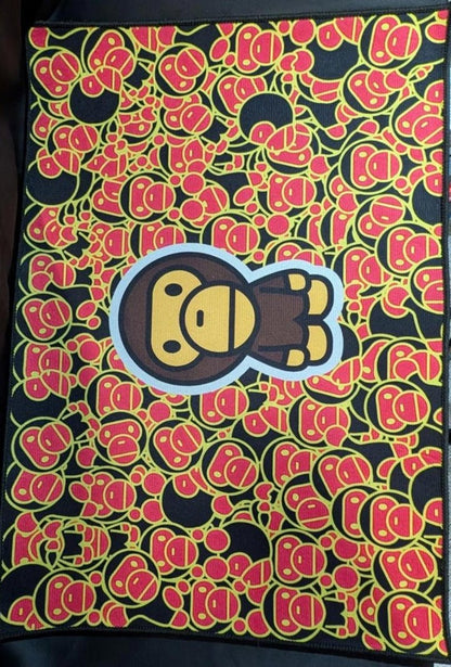 NEW Hypebeast BAPE Baby Milo All Over Print Rug 33x22" A Bathing Ape Streetwear - Sole & Drip