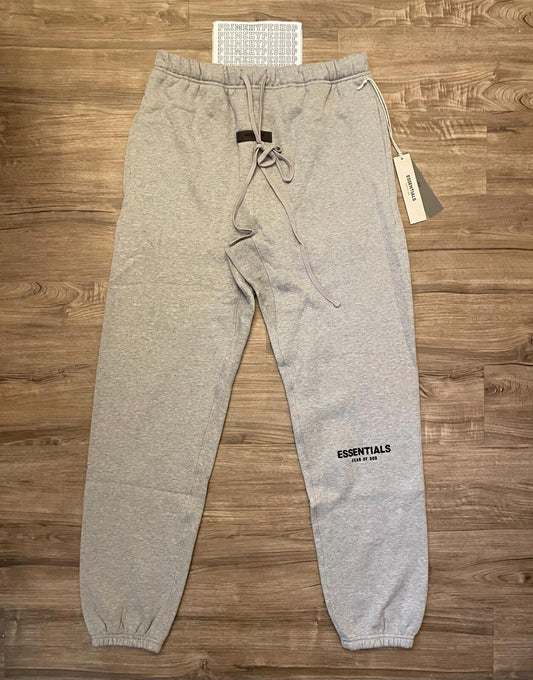 NEW FOG Fear of God Essentials Sweatpants Dark Oatmeal Size L Authentic