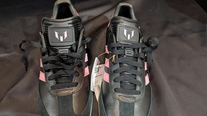 NEW NIB Adidas Samba OG Messi "Inter Miami" Black Pink Size 10 JP7845 Gum Sole - Sole & Drip