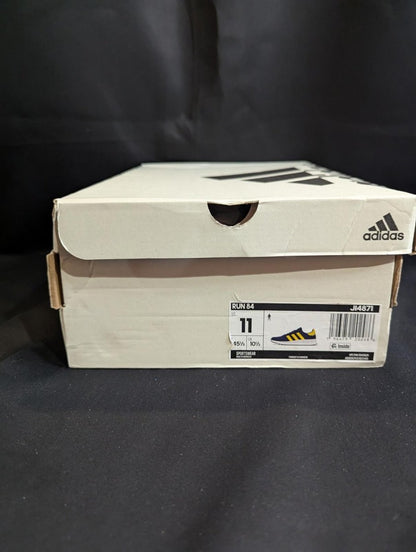 NEW Adidas Run 80s "Blue/Yellow" Retro Runner Men's Size 11 JI4871 Casual Shoe - Sole & Drip