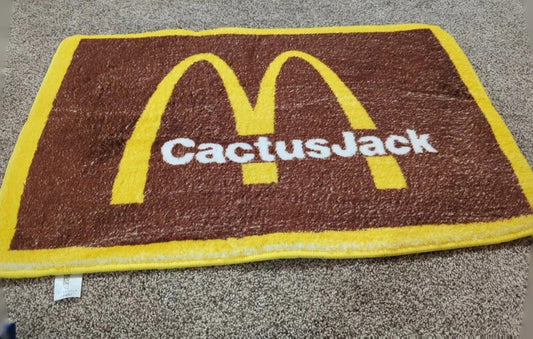 NEW Travis Scott x McDonald's Cactus Jack Arches Rug CJ Collectible Tufted - Sole & Drip