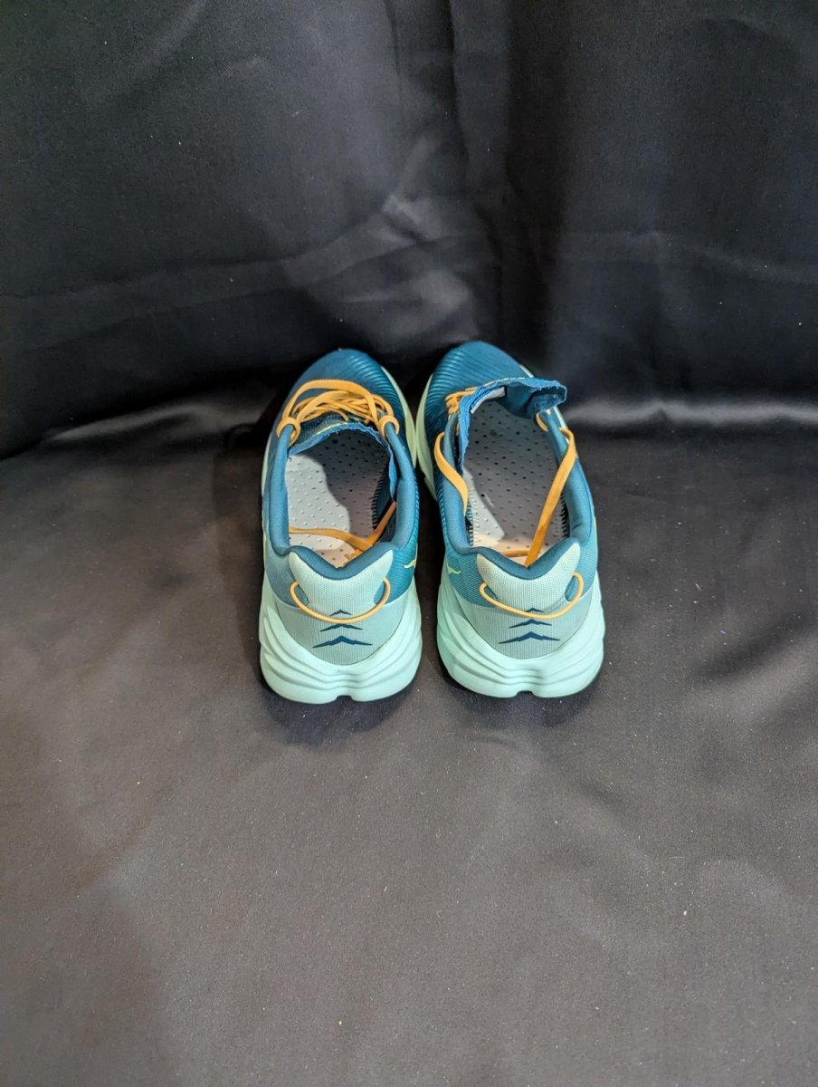 HOKA ONE ONE Rincon 3 Running Shoe Deep Lagoon/Ocean Mist Size 13 Used VGC - Sole & Drip