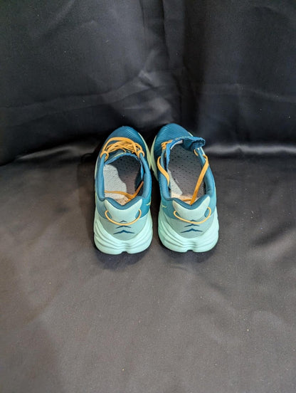 HOKA ONE ONE Rincon 3 Running Shoe Deep Lagoon/Ocean Mist Size 13 Used VGC - Sole & Drip