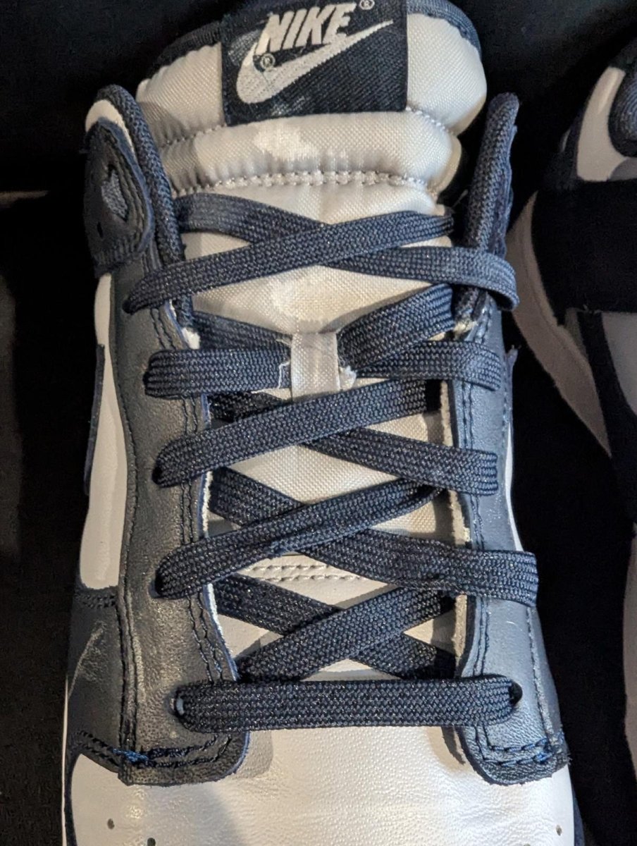 Nike Dunk Low "Georgetown" Size 13 Used VGC DD1391 - 003 Navy Blue Grey Read - Sole & Drip