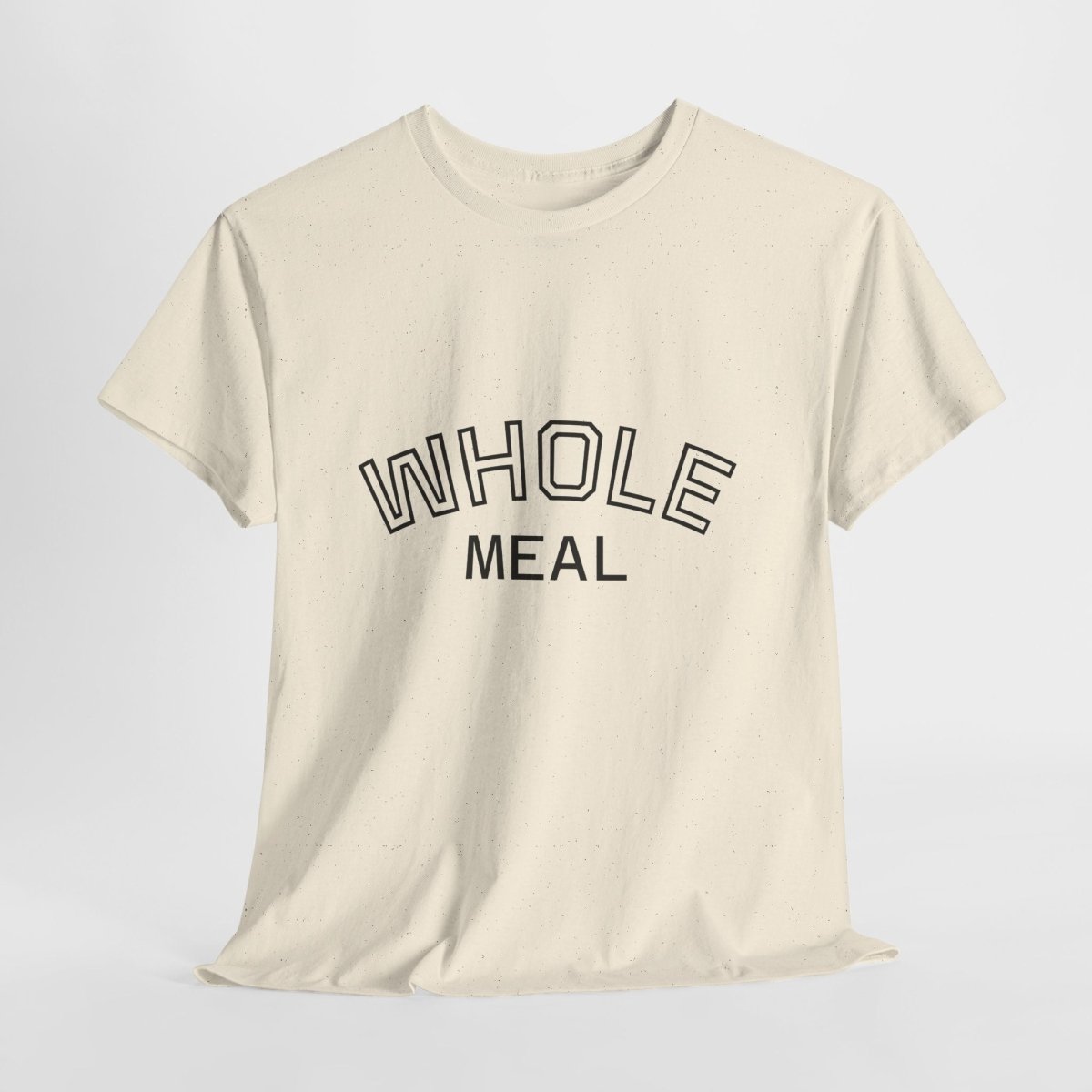 Whole Meal T-Shirt — Minimalist Tee - Sole & Drip