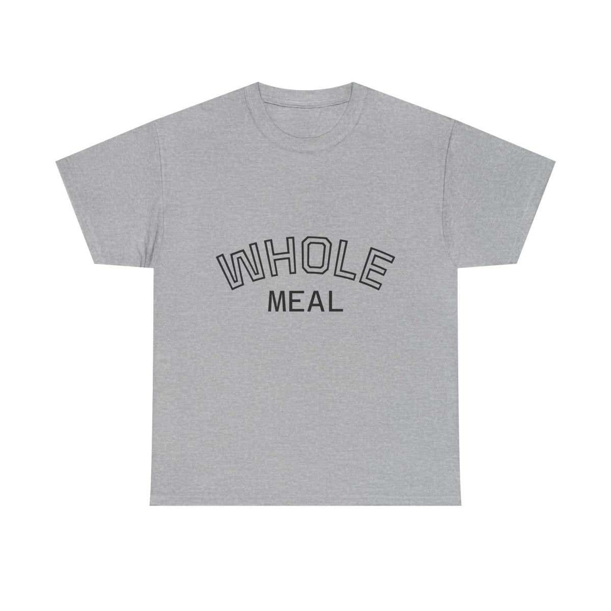 Whole Meal T-Shirt — Minimalist Tee - Sole & Drip
