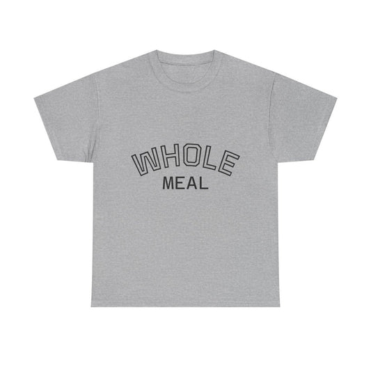 Whole Meal T-Shirt — Minimalist Tee - Sole & Drip