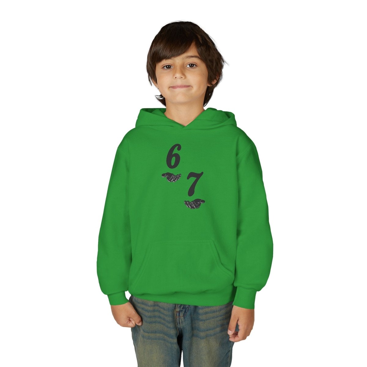 Youth Hoodie — 6 7 Graphic Hoodie - Sole & Drip