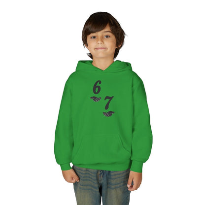 Youth Hoodie — 6 7 Graphic Hoodie - Sole & Drip