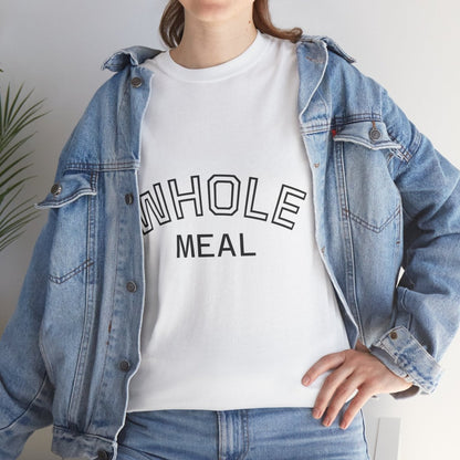 Whole Meal T-Shirt — Minimalist Tee - Sole & Drip