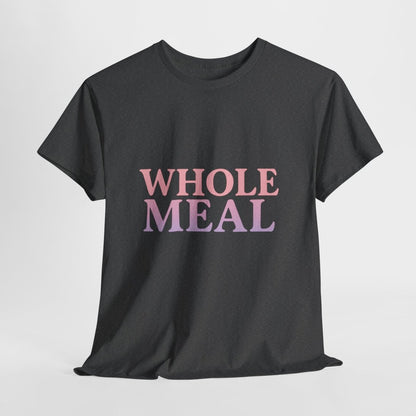 Whole Meal Tee — Pastel Gradient Graphic T‑Shirt - Sole & Drip