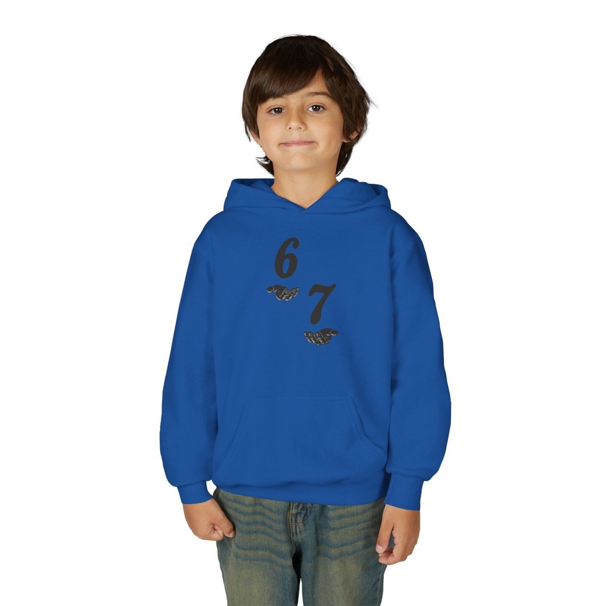 Youth Hoodie — 6 7 Graphic Hoodie - Sole & Drip