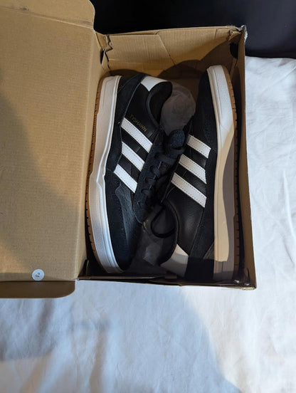 ADIDAS Tyshawn II Core Black Cloud White Gum JI0846 Mens Size 8 NEW Skate Shoe