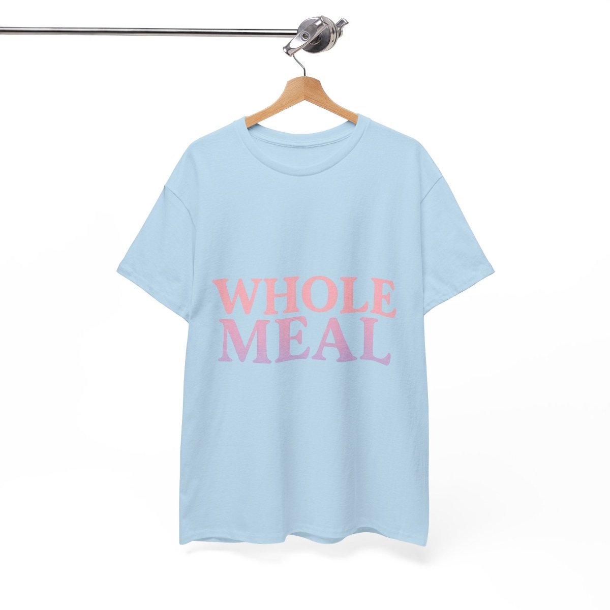 Whole Meal Tee — Pastel Gradient Graphic T‑Shirt - Sole & Drip