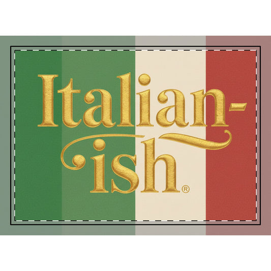 Italian-ish Decorative Flag Rug – Vintage Italian Tricolor Accent Mat