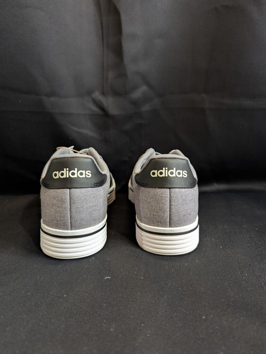 NEW Adidas Daily 4.0 "Grey Four" Black Stripes Men's Size 7.5 IF4493 Low Top - Sole & Drip