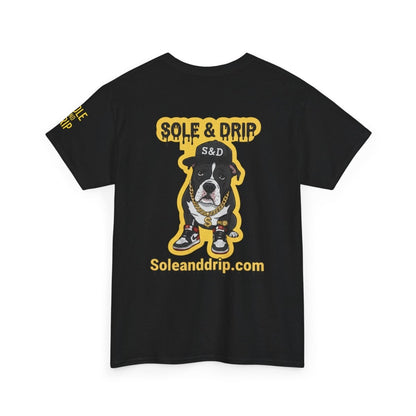 Sole and Drip Short Sleeve Tee — Sneaker Graphic Shirt with 'SOLE AND DRIP' Design - Sole & Drip