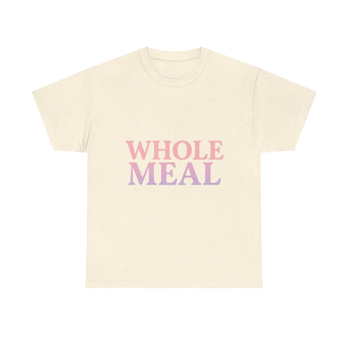 Whole Meal Tee — Pastel Gradient Graphic T‑Shirt - Sole & Drip