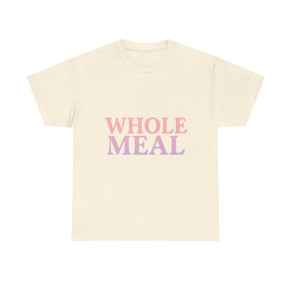 Whole Meal Tee — Pastel Gradient Graphic T‑Shirt - Sole & Drip