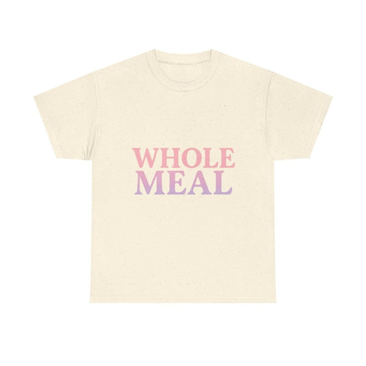 Whole Meal Tee — Pastel Gradient Graphic T‑Shirt - Sole & Drip