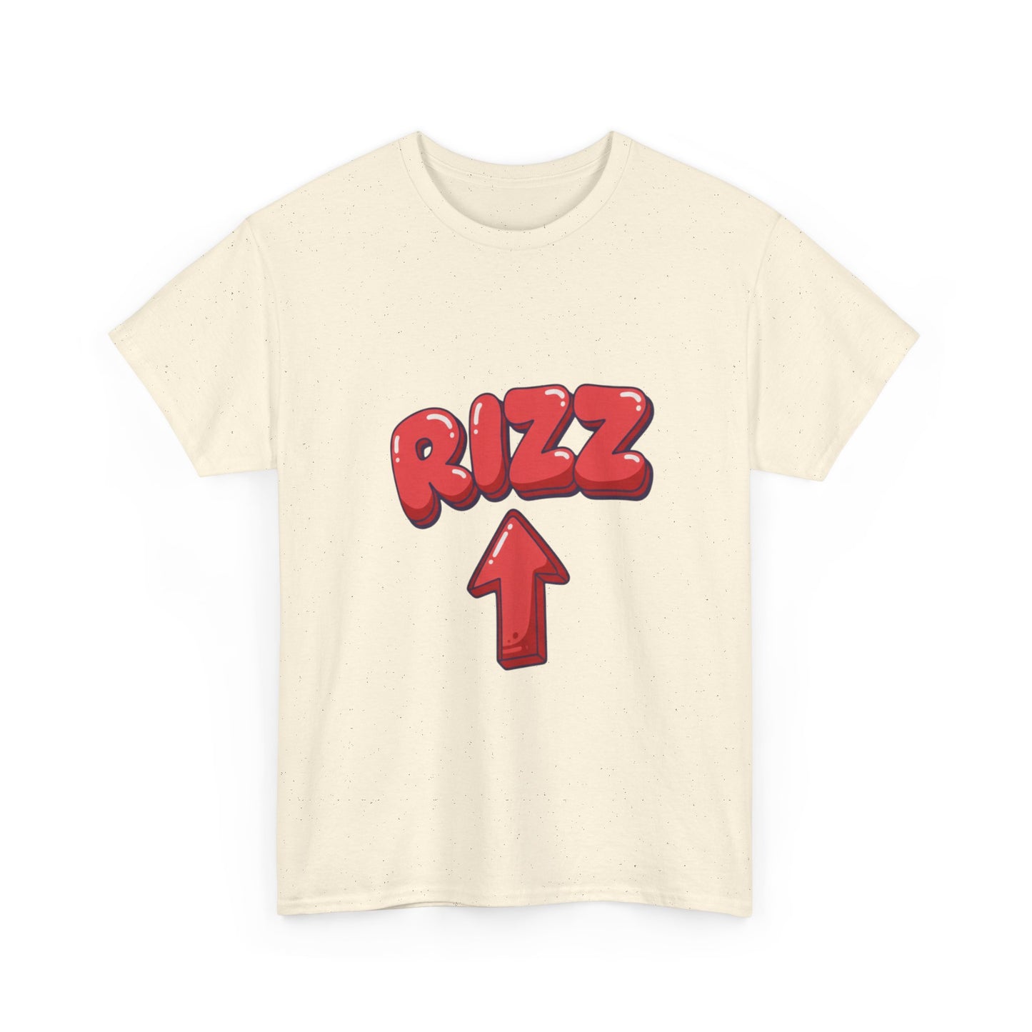 Adult Tee — Playful "RIZZ" Arrow Graphic Shirt