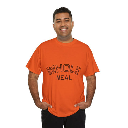 Whole Meal T-Shirt — Minimalist Tee - Sole & Drip