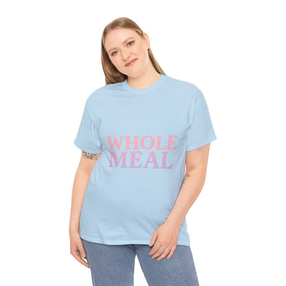 Whole Meal Tee — Pastel Gradient Graphic T‑Shirt - Sole & Drip