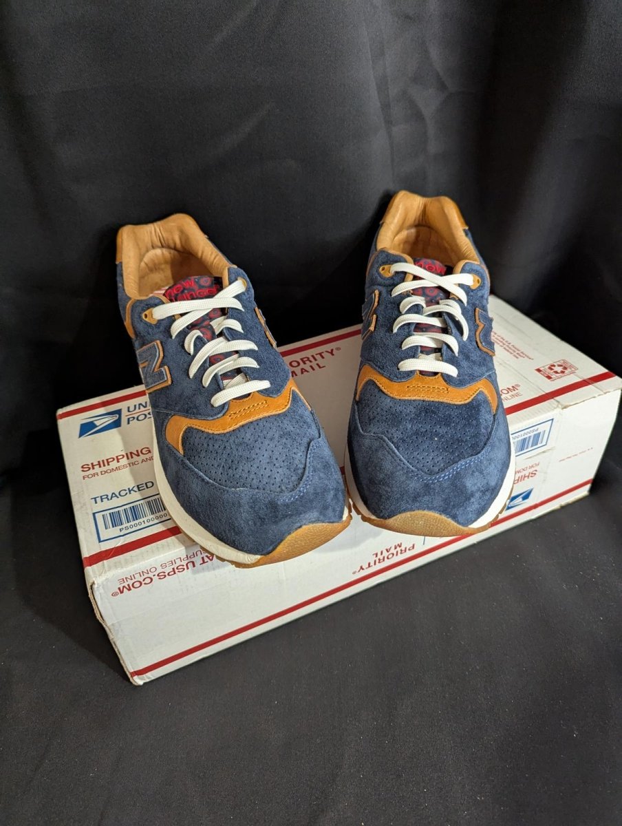 DS Rare New Balance 999 x Sneaker Politics "Case 999" Navy Red Size 14 ML999SP - Sole & Drip
