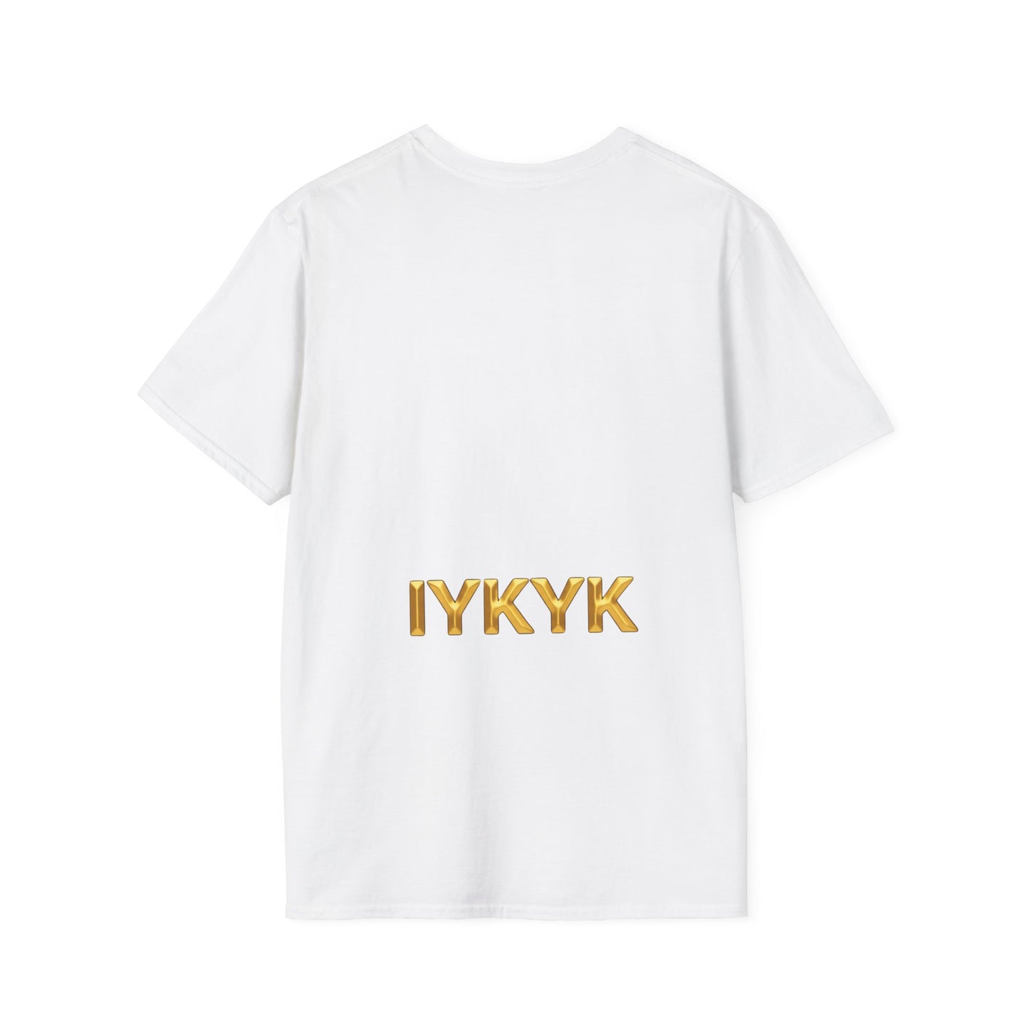 Graphic T-Shirt — Gold Hand Gesture 6 7 & IYKYK Streetwear Tee