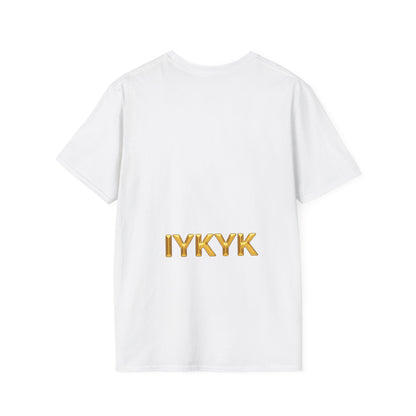 Graphic T-Shirt — Gold Hand Gesture 6 7 & IYKYK Streetwear Tee
