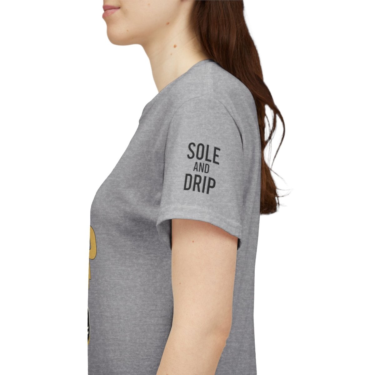 Sole and Drip Short Sleeve Tee — Sneaker Graphic Shirt with 'SOLE AND DRIP' Design - Sole & Drip