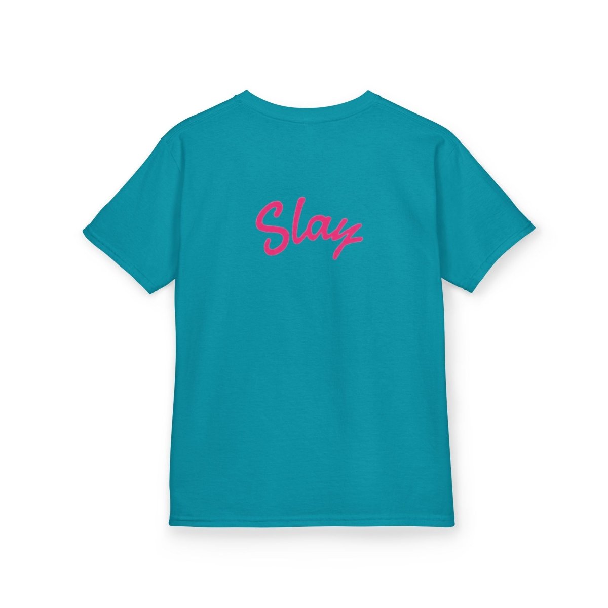 Kids Tee — Pink “Baddie 67” Front & “Slay” Back Graphic - Sole & Drip