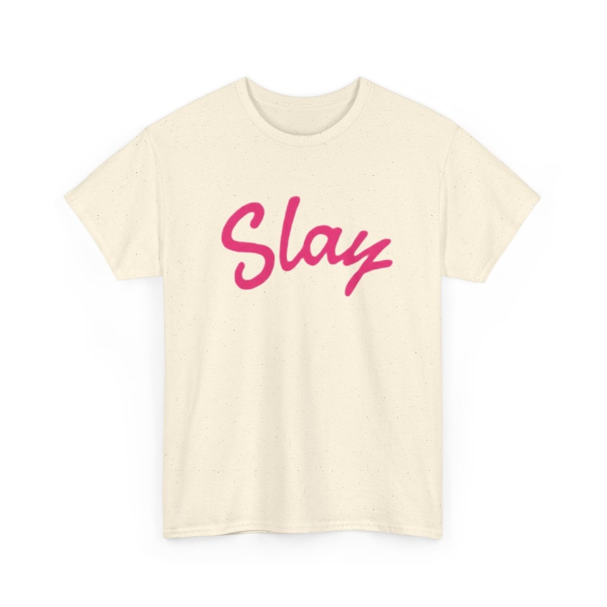 Slay Script T‑Shirt — Pink Script Graphic Tee for Trendy Women & Girls - Sole & Drip