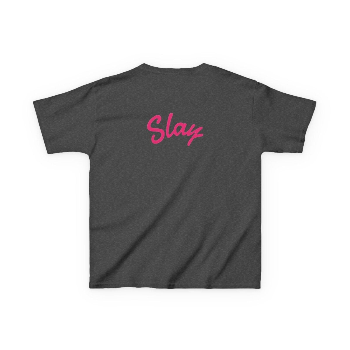 Kids Tee — Pink “Baddie 67” Front & “Slay” Back Graphic - Sole & Drip