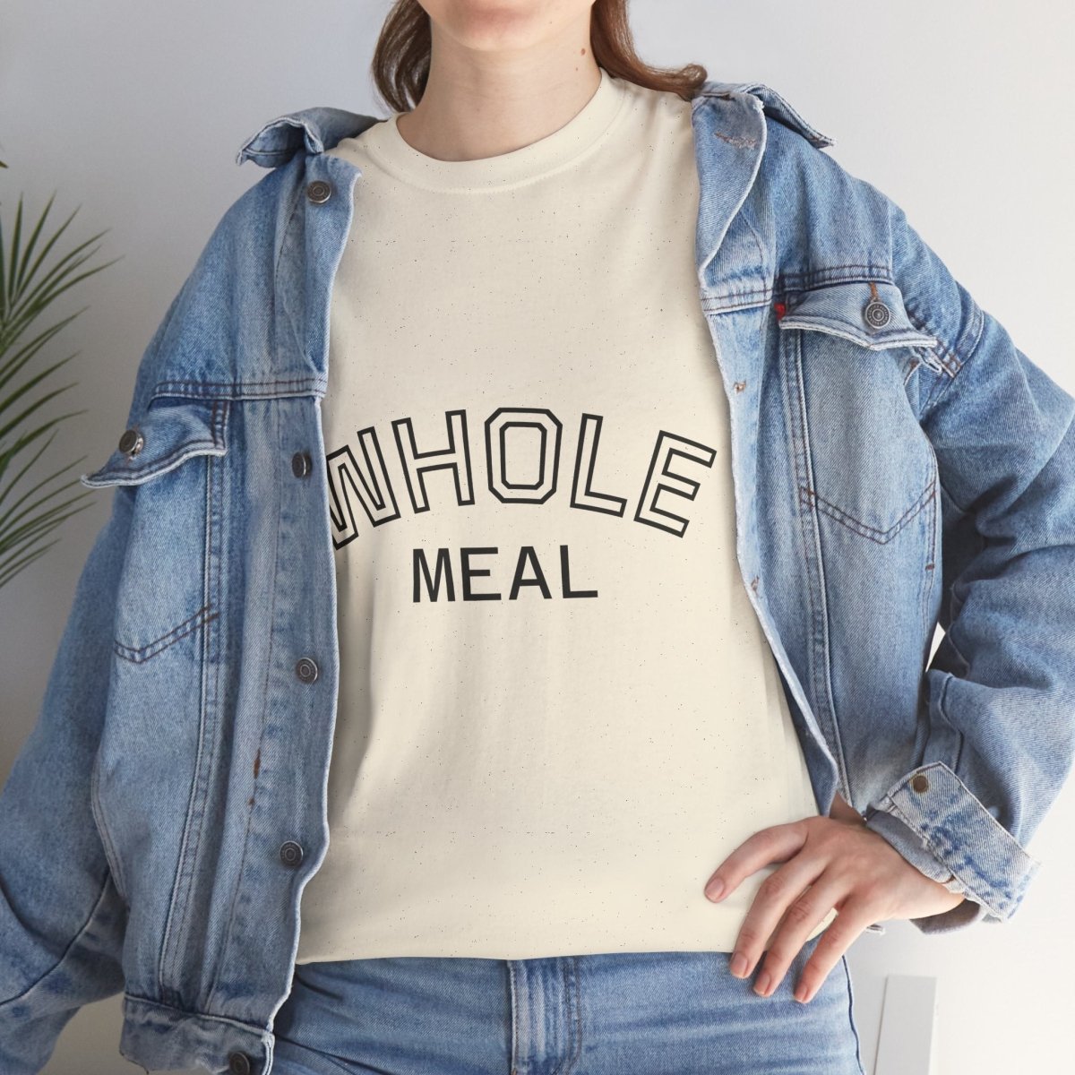 Whole Meal T-Shirt — Minimalist Tee - Sole & Drip