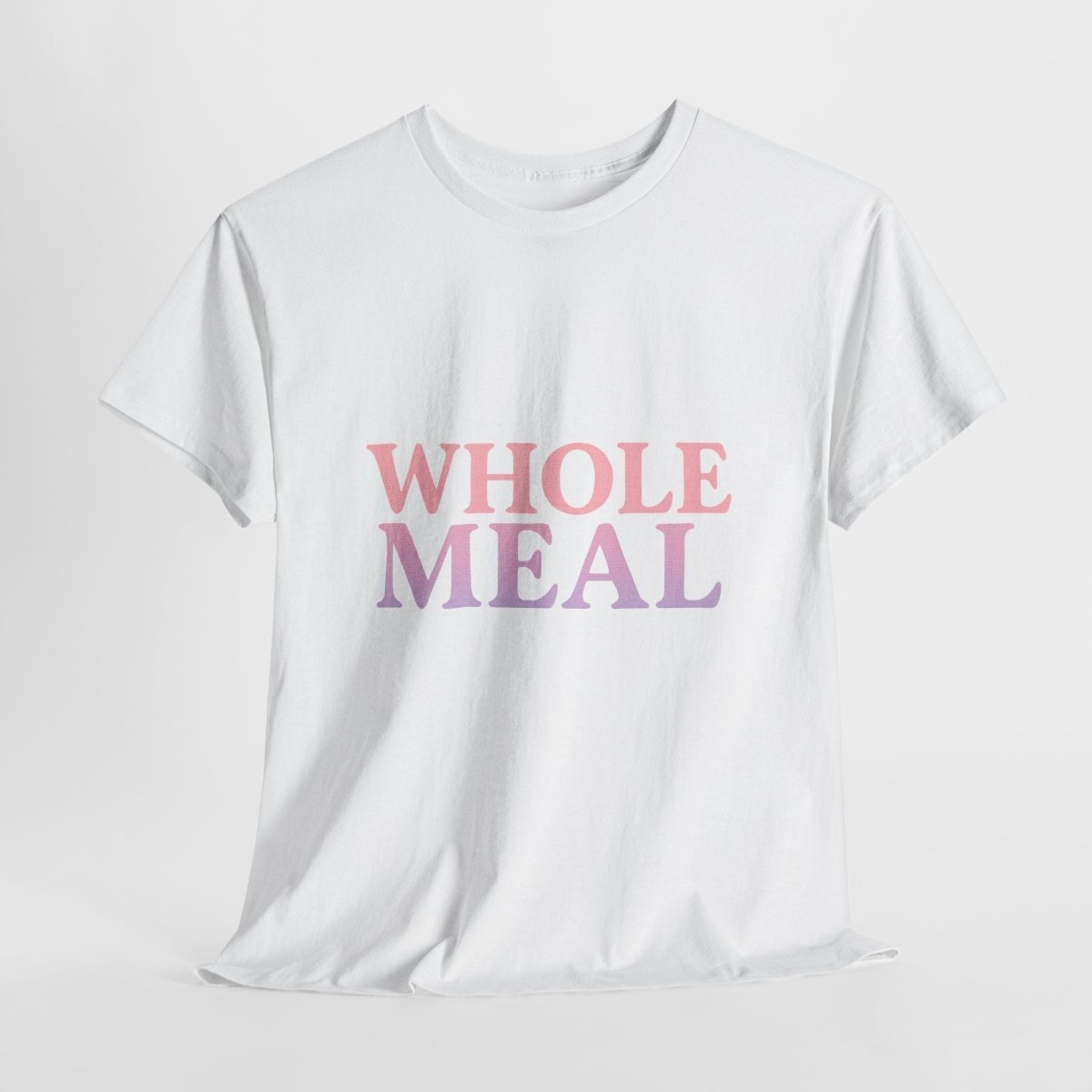 Whole Meal Tee — Pastel Gradient Graphic T‑Shirt - Sole & Drip