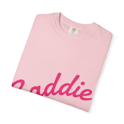 Baddie 67 T-Shirt — Pink Script "Baddie" Front & "Slay" Back - Sole & Drip
