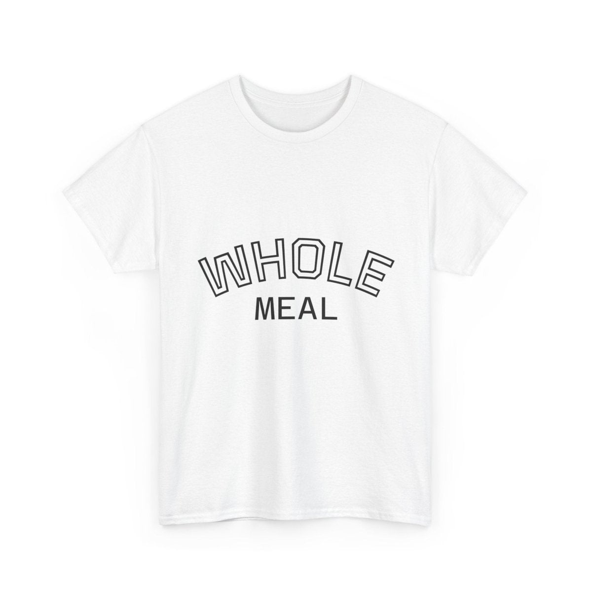 Whole Meal T-Shirt — Minimalist Tee - Sole & Drip