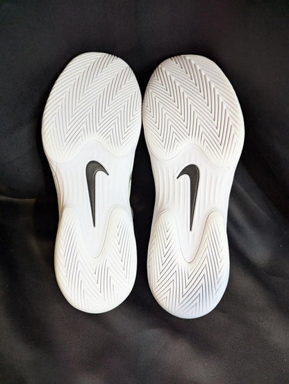 NEW NIB Nike Court Air Zoom Vapor 12 HC Tennis Shoe White Black Men's 10 FV5552 - Sole & Drip