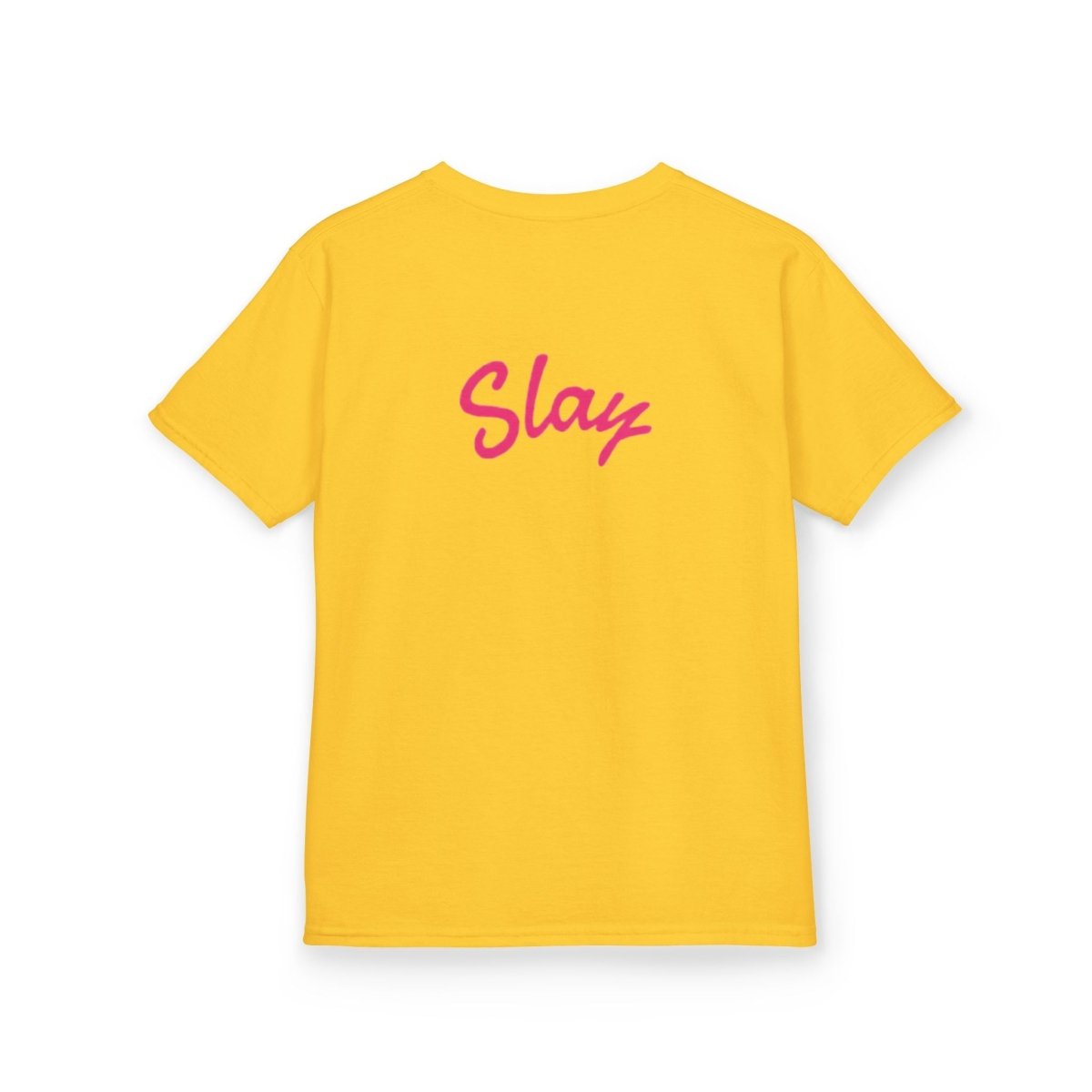 Kids Tee — Pink “Baddie 67” Front & “Slay” Back Graphic - Sole & Drip