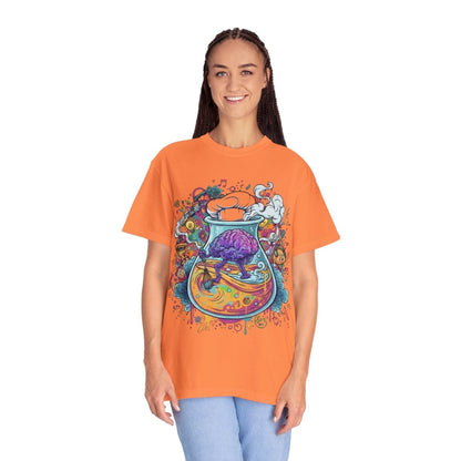 "Let Me Cook" T-Shirt — Colorful Chef Brain Illustration - Sole & Drip