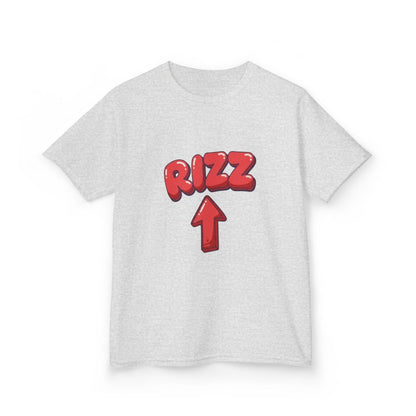 Kids Tee — Playful "RIZZ" Arrow Graphic Shirt - Sole & Drip