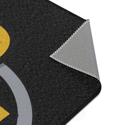 Bummed Aht Christmas Area Rug – Funny Santa Hat Holiday Doormat - Sole & Drip