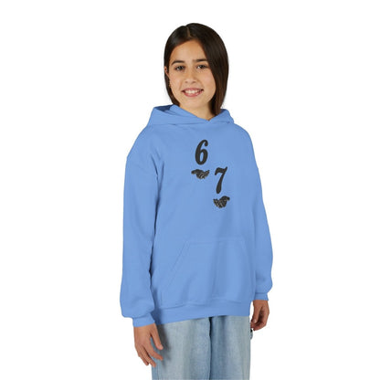 Youth Hoodie — 6 7 Graphic Hoodie - Sole & Drip