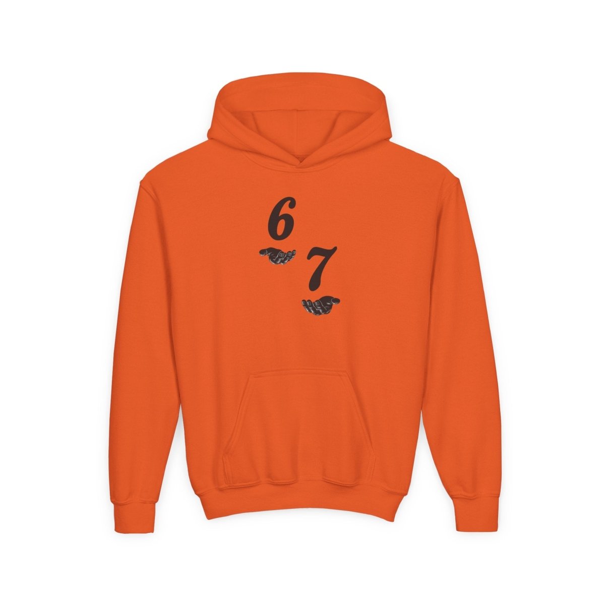 Youth Hoodie — 6 7 Graphic Hoodie - Sole & Drip